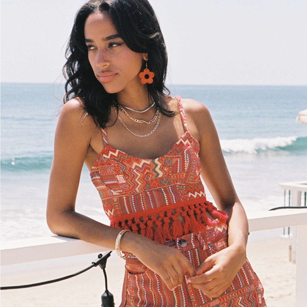 Shorts and top set. Cotton, cute. Perfect for a vacation look.